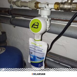 Antywapienne i antykorozyjne zabezpieczenie instalacji wodnej