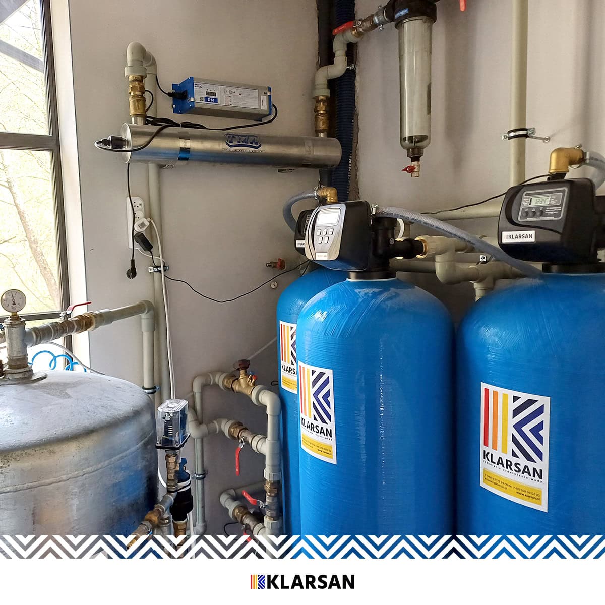 Uzdatnianie mocno zanieczyszczonej wody na potrzeby dużego domu