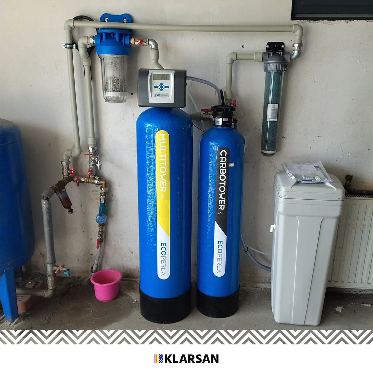 Uzdatnianie mocno zanieczyszczonej wody ze studni