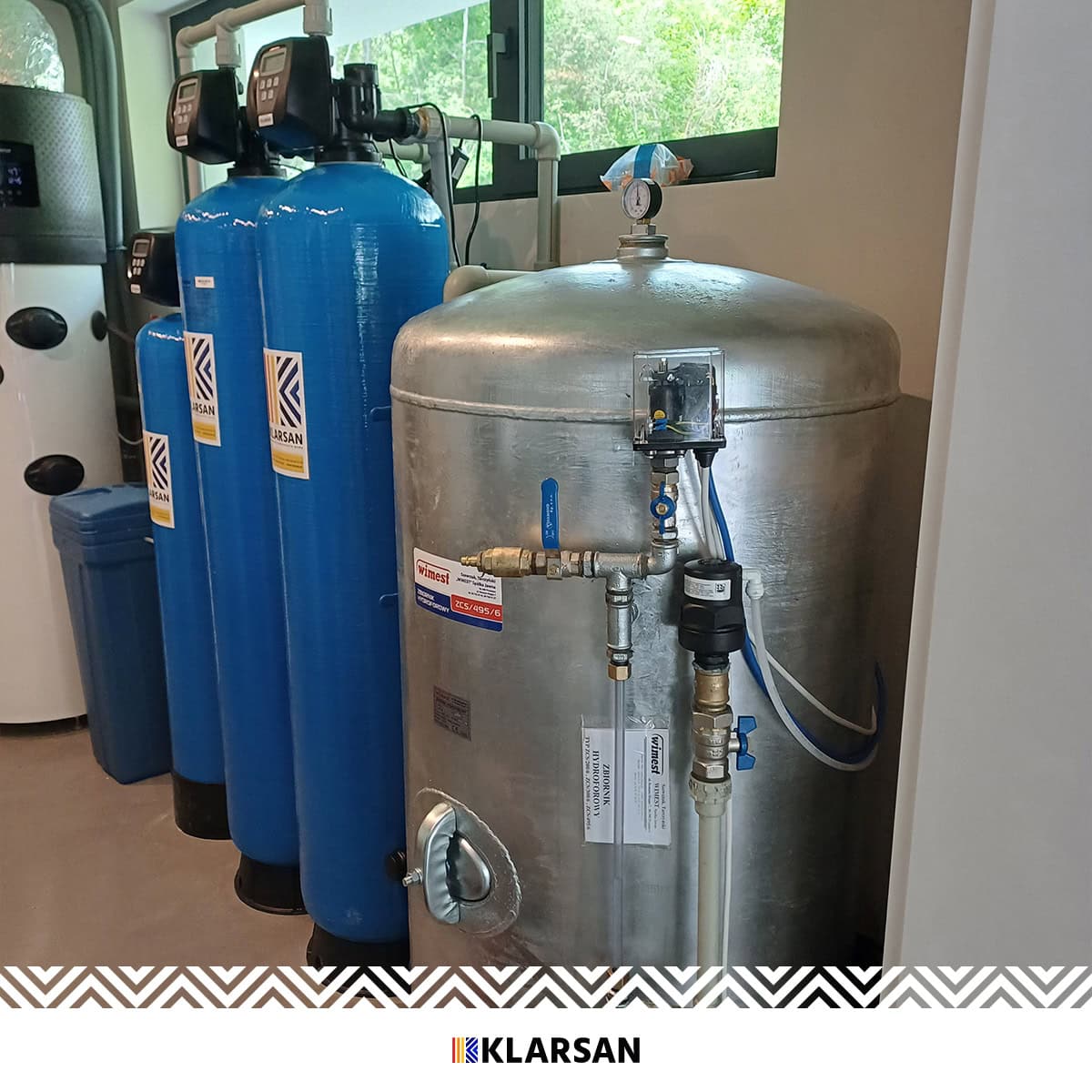 Kompleksowe oczyszczanie wody w domu przy dużym zapotrzebowaniu