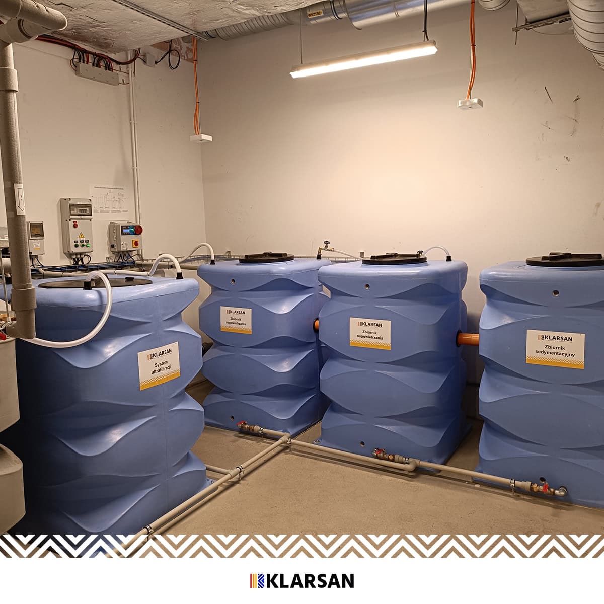 System odzysku wody szarej na potrzeby działalności uniwersytetu