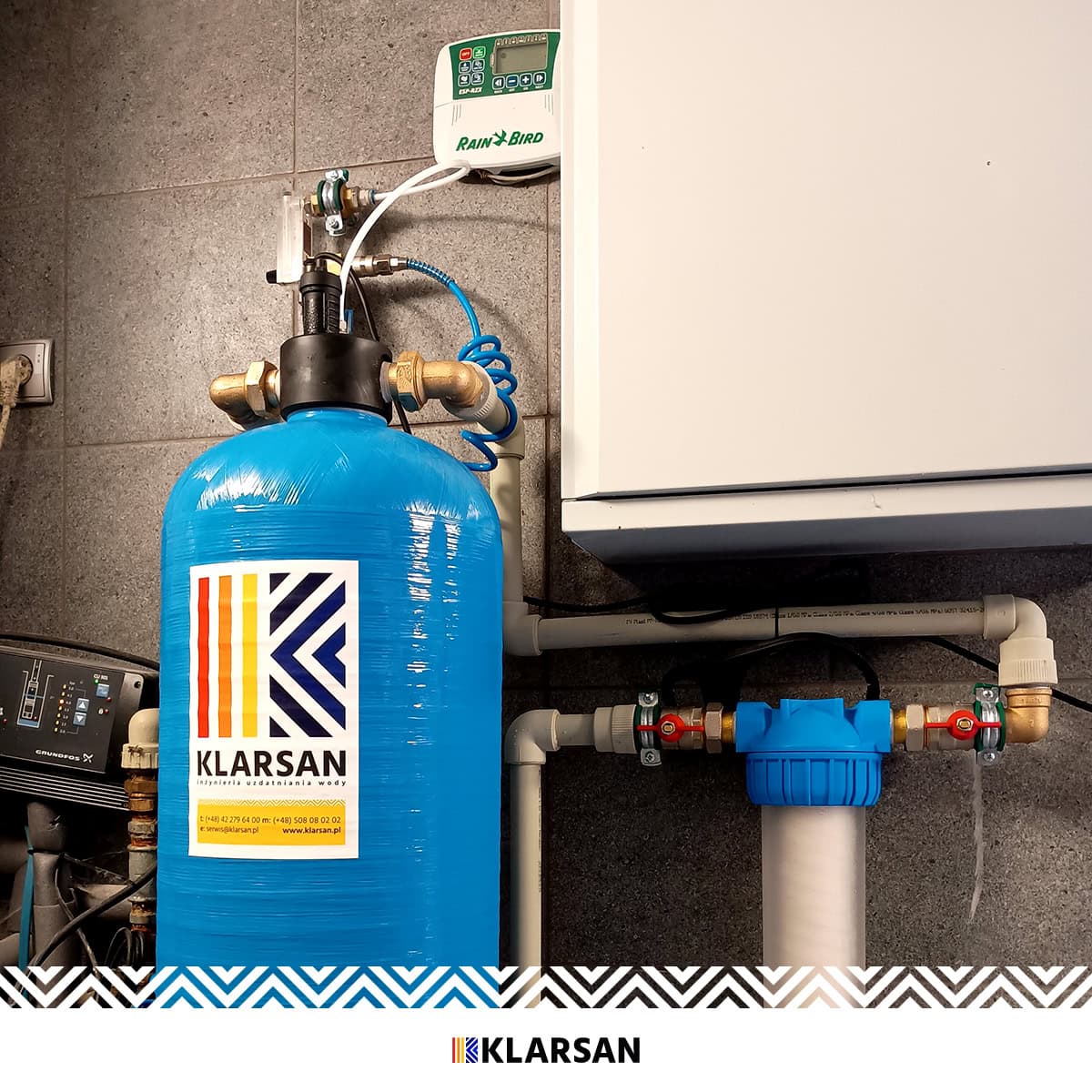 Stacja napowietrzania wody bez hydroforu bezprzeponowego