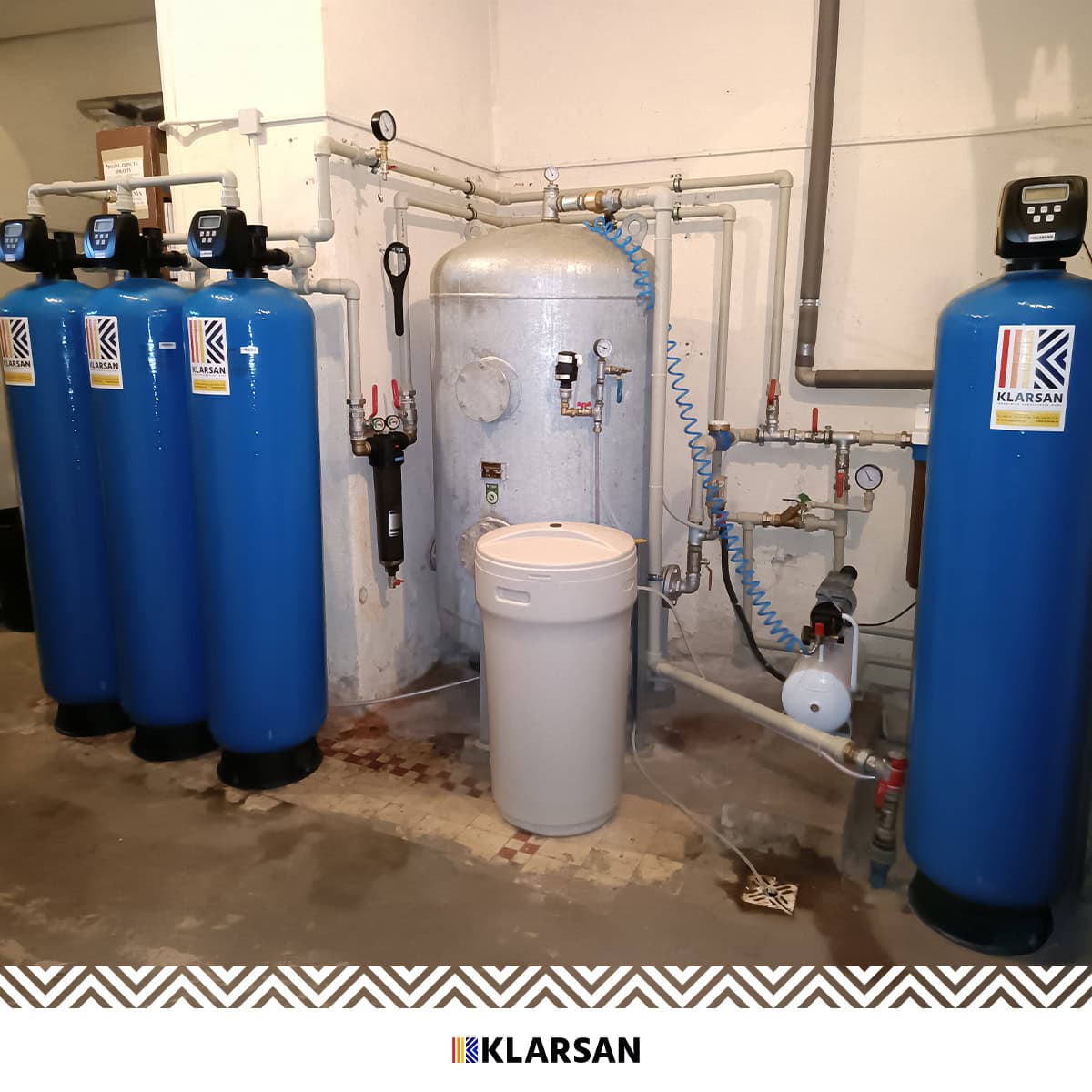 Stacja uzdatniania wody na potrzeby klasztoru